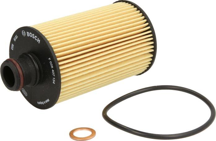 BOSCH F 026 407 154 - Filtro olio www.autoricambi360.it