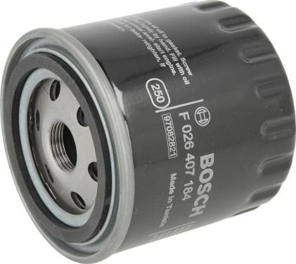 BOSCH F 026 407 184 - Filtro olio www.autoricambi360.it