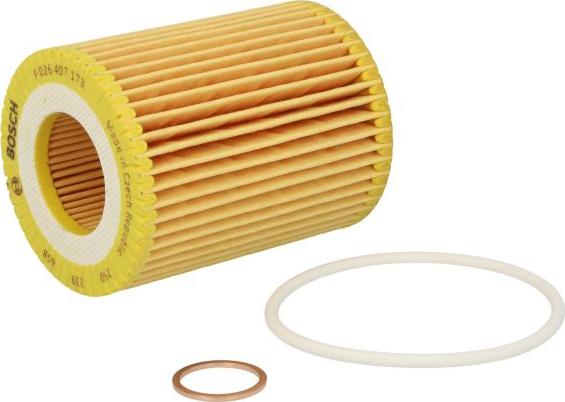 BOSCH F 026 407 173 - Filtro olio www.autoricambi360.it