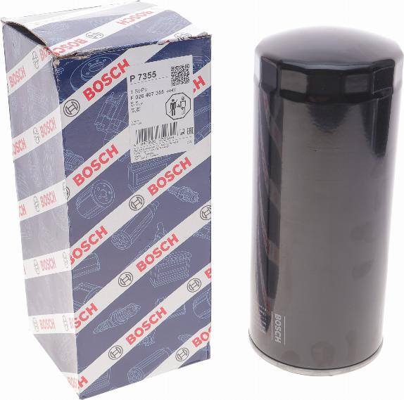 BOSCH F 026 407 355 - Filtro olio www.autoricambi360.it