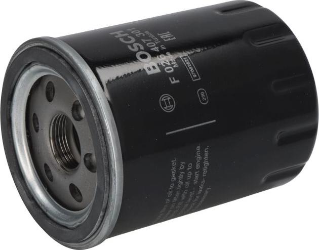 BOSCH F 026 407 301 - Filtro olio www.autoricambi360.it