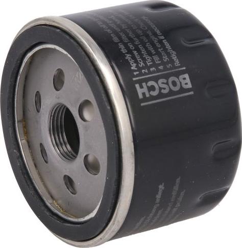 BOSCH F 026 407 336 - Filtro olio www.autoricambi360.it