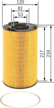 BOSCH F 026 407 201 - Filtro olio www.autoricambi360.it
