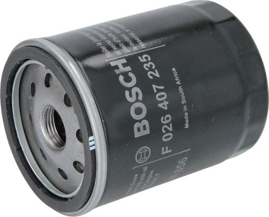 BOSCH F 026 407 235 - Filtro olio www.autoricambi360.it