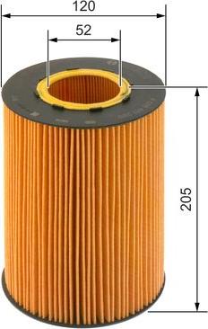 BOSCH F 026 407 220 - Filtro olio www.autoricambi360.it