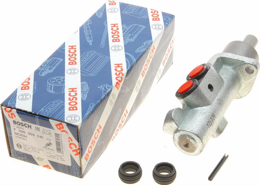 BOSCH F 026 003 516 - Cilindro maestro del freno www.autoricambi360.it