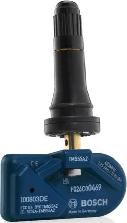 BOSCH F 026 C00 469 - Sensore ruota, Press. gonf. pneumatici-Sistema controllo www.autoricambi360.it