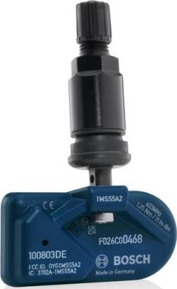 BOSCH F 026 C00 468 - Sensore ruota, Press. gonf. pneumatici-Sistema controllo www.autoricambi360.it