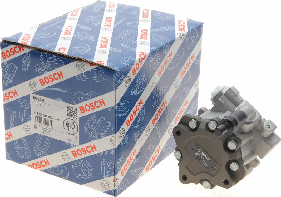 BOSCH K S02 000 026 - Pompa idraulica, Sterzo www.autoricambi360.it
