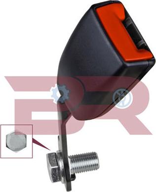 BOTTO RICAMBI BRCA9325 - Cintura di sicurezza www.autoricambi360.it