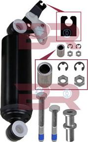 BOTTO RICAMBI BRCA8424 - Ammortizzatore pneumatico, Regolazione altezza sedile www.autoricambi360.it