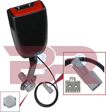 BOTTO RICAMBI BRCA2900 - Cintura di sicurezza www.autoricambi360.it