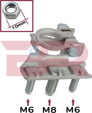 BOTTO RICAMBI BREL9575 - Adattatore batteria www.autoricambi360.it