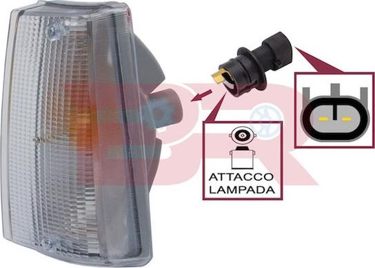 BOTTO RICAMBI BREL3913 - Indicatore direzione www.autoricambi360.it