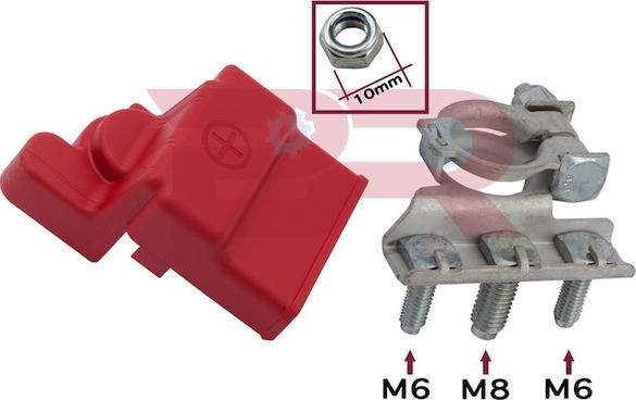 BOTTO RICAMBI BREL2290 - Adattatore batteria www.autoricambi360.it