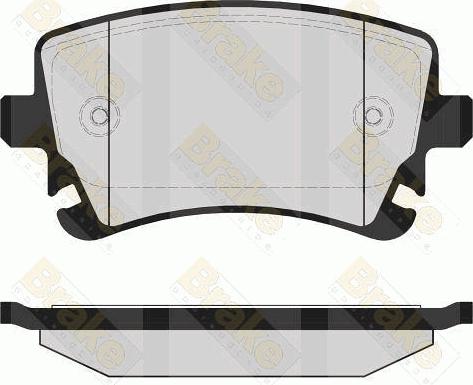 Samko 5SP1398 - Kit pastiglie freno, Freno a disco www.autoricambi360.it