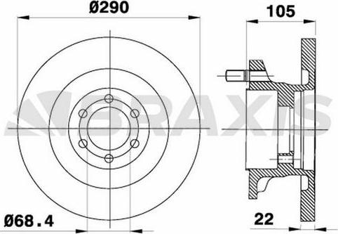 TRW DF2788S - Discofreno www.autoricambi360.it
