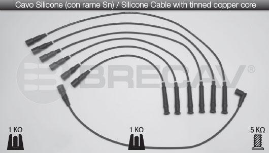 Brecav 04.519 - Kit cavi accensione www.autoricambi360.it
