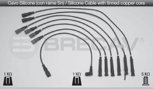 Brecav 04.518 - Kit cavi accensione www.autoricambi360.it