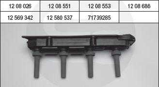 Brecav 109.010 - Bobina d'accensione www.autoricambi360.it