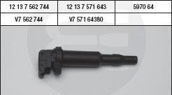 Brecav 104.004 - Bobina d'accensione www.autoricambi360.it