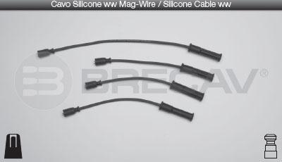 Brecav 11.554 - Kit cavi accensione www.autoricambi360.it