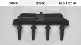 Brecav 110.016 - Bobina d'accensione www.autoricambi360.it