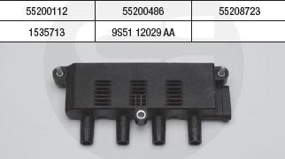 Brecav 206.007 - Bobina d'accensione www.autoricambi360.it
