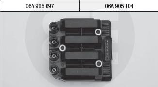 Brecav 214.003 - Bobina d'accensione www.autoricambi360.it