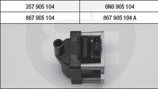 Brecav 214.002 - Bobina d'accensione www.autoricambi360.it