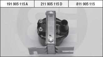 Brecav 214.007 - Bobina d'accensione www.autoricambi360.it