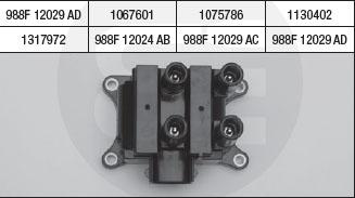 Brecav 215.001E - Bobina d'accensione www.autoricambi360.it