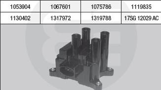 Brecav 215.007 - Bobina d'accensione www.autoricambi360.it