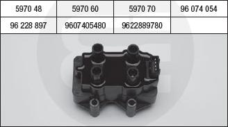 Brecav 210.004 - Bobina d'accensione www.autoricambi360.it