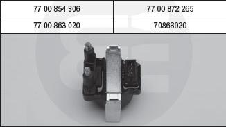 Brecav 211.007 - Bobina d'accensione www.autoricambi360.it