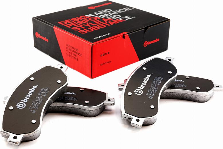 Brembo 07.B314.92 - Kit pastiglie freno per elevate prestazioni www.autoricambi360.it