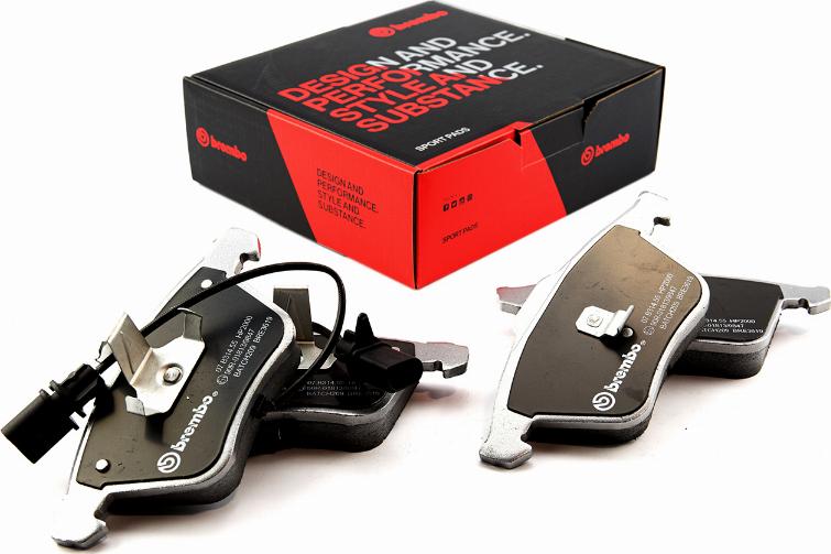 Brembo 07.B314.55 - Kit pastiglie freno per elevate prestazioni www.autoricambi360.it