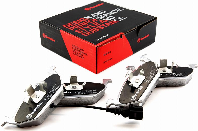 Brembo 07.B314.53 - Kit pastiglie freno per elevate prestazioni www.autoricambi360.it