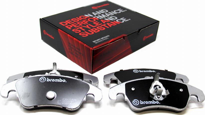 Brembo 07.B314.05 - Kit pastiglie freno per elevate prestazioni www.autoricambi360.it