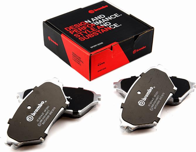 Brembo 07.B314.07 - Kit pastiglie freno per elevate prestazioni www.autoricambi360.it