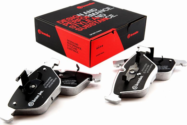 Brembo 07.B314.35 - Kit pastiglie freno per elevate prestazioni www.autoricambi360.it