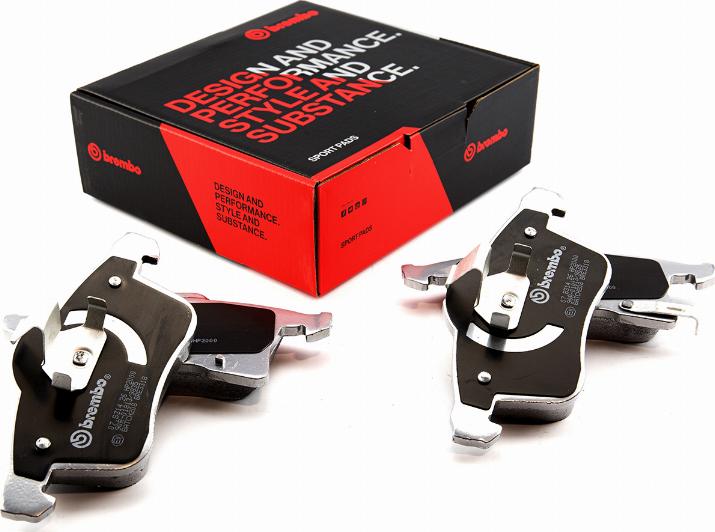 Brembo 07.B314.26 - Kit pastiglie freno per elevate prestazioni www.autoricambi360.it
