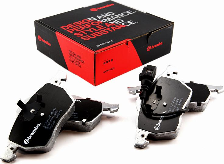 Brembo 07.B314.27 - Kit pastiglie freno per elevate prestazioni www.autoricambi360.it