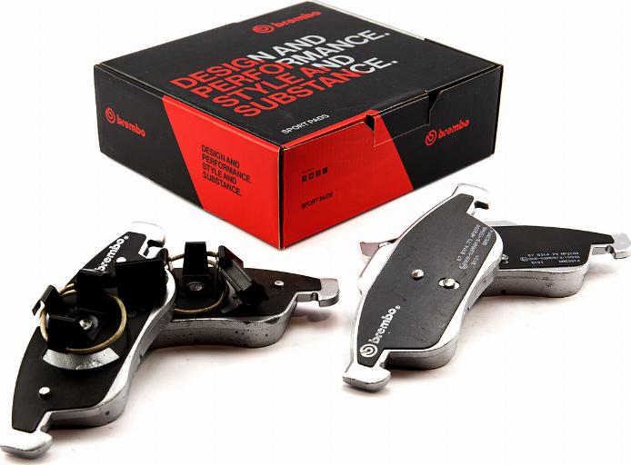 Brembo 07.B314.79 - Kit pastiglie freno per elevate prestazioni www.autoricambi360.it