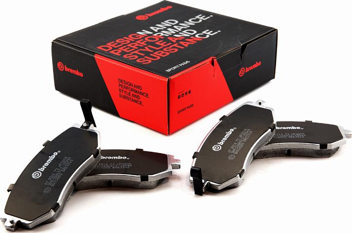 Brembo 07.B314.73 - Kit pastiglie freno per elevate prestazioni www.autoricambi360.it