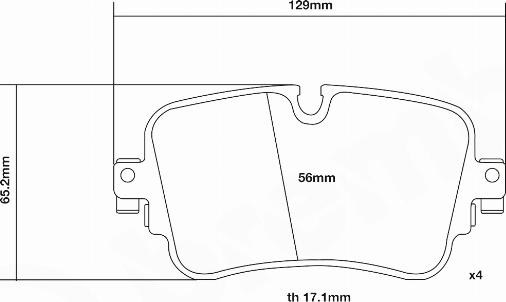 Brembo 07.B315.90 - Kit pastiglie freno per elevate prestazioni www.autoricambi360.it