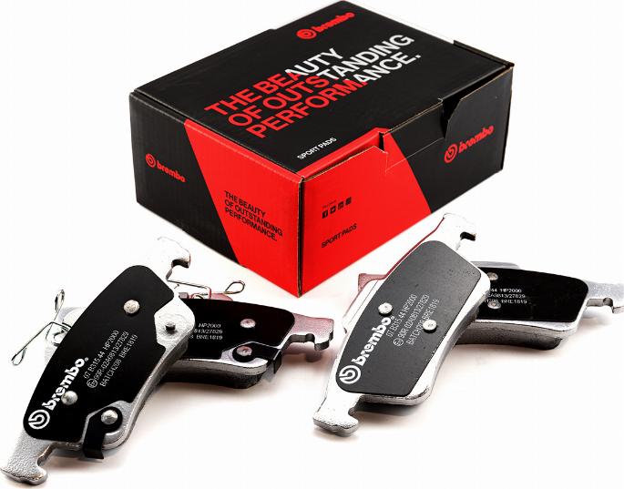 Brembo 07.B315.44 - Kit pastiglie freno per elevate prestazioni www.autoricambi360.it
