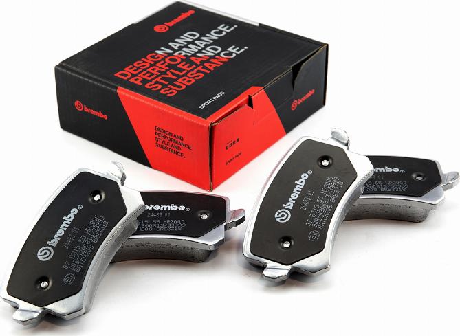 Brembo 07.B315.55 - Kit pastiglie freno per elevate prestazioni www.autoricambi360.it