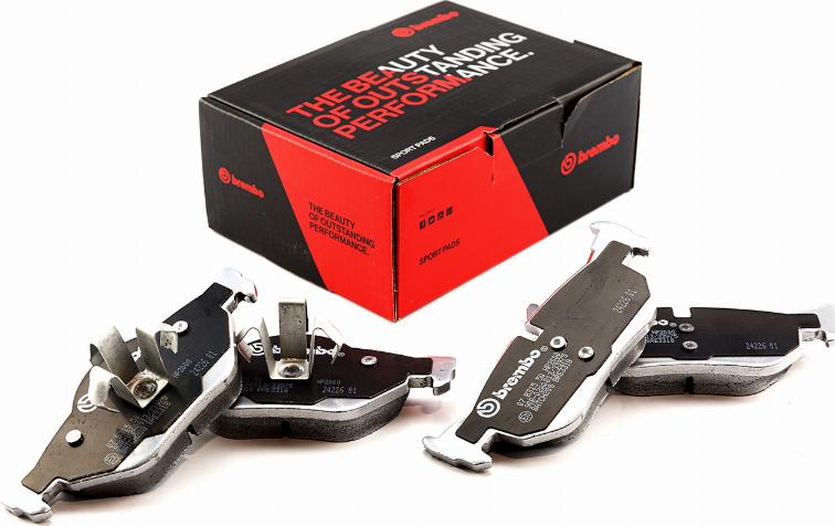 Brembo 07.B315.50 - Kit pastiglie freno per elevate prestazioni www.autoricambi360.it