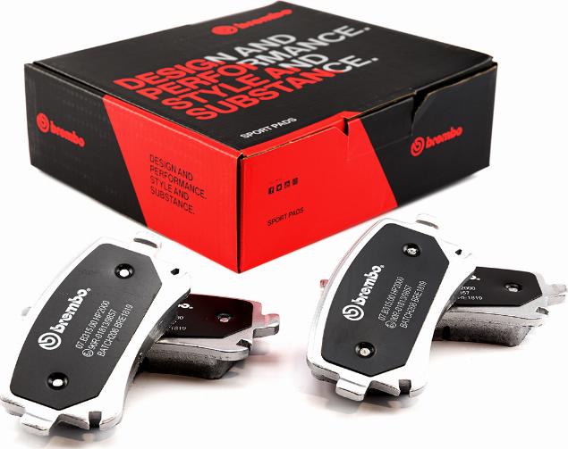 Brembo 07.B315.00 - Kit pastiglie freno per elevate prestazioni www.autoricambi360.it